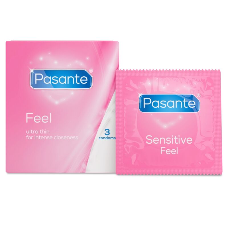 Pasante Sensitive Feel -kondomit, 3 kpl 1 Pasante Sensitive Feel -kondomit, 3 kpl