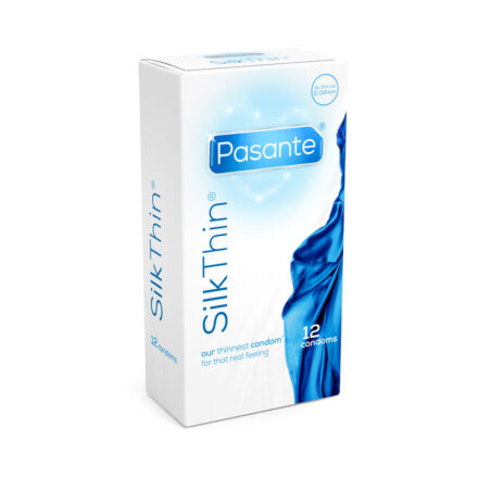 Pasante Silk Thin -ohuet kondomit, 12 kpl