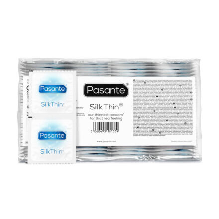 Pasante Silk Thin -kondomit, 144 kpl