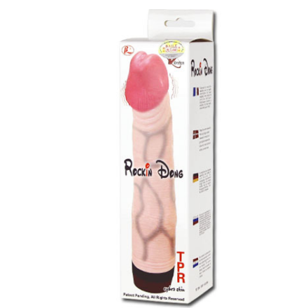 Baile Rockin Dong Cyber Skin I -värisevä dildo