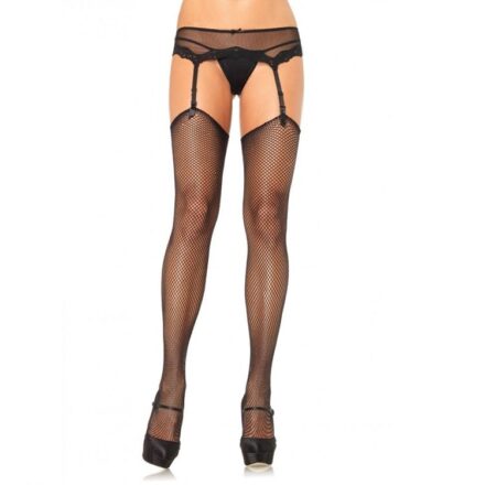 Leg Avenue 9020 – mustat verkkoreisisukat