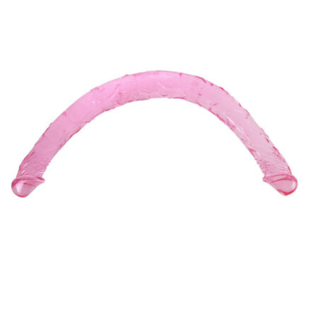 Baile Double Dong -kaksoisdildo, pinkki, 44,5 cm