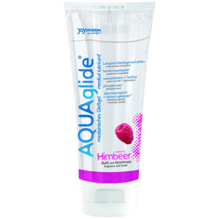 Joydivision AQUAglide -liukuvoide, vadelma, 100 ml