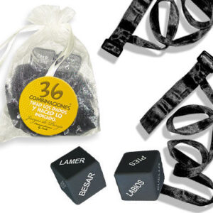 INEDIT - KIT BAG ORGANZA TIES BLACK