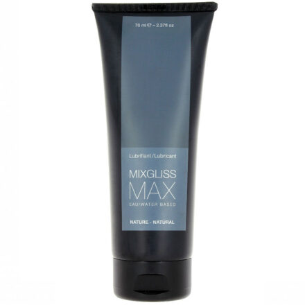 Mixgliss Max Natural -vesipohjainen anaaliliukuvoide, 70 ml