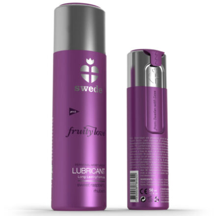 Swede Fruity Love -liukuvoide, vadelma ja raparperi, 50 ml