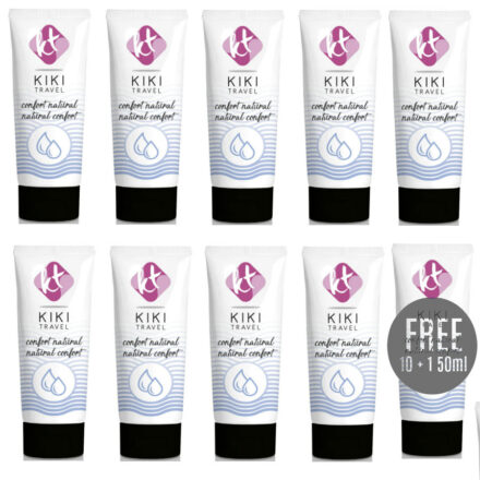 KIKÍ TRAVEL - CONFORT NATURAL LUBRICANT 50 ML 10+1 FREE