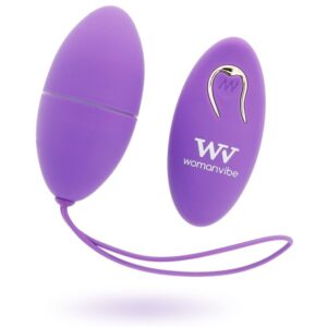 WOMANVIBE - ALSAN SILICONE REMOTE CONTROL EGG PURPLE