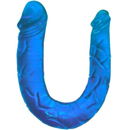 Baile Double Dong -kaksipäinen dildo, sininen