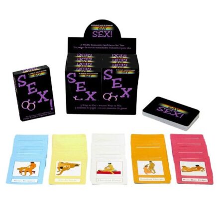 KHEPER GAMES - GAY SEX CARDS, GAY KORTTIPELI ES/EN