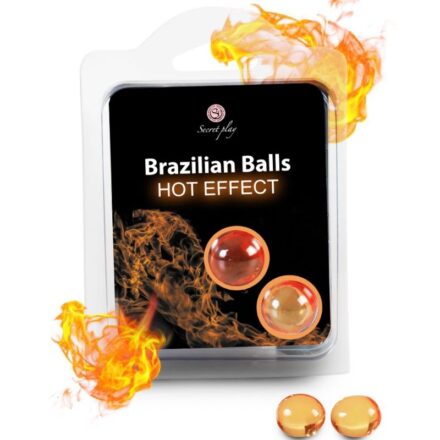 Secretplay Brazilian Balls Warming Effect -liukastekuulat, 2 kpl