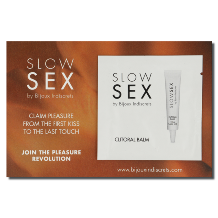 BIJOUX - SLOW SEX CLITORIS STIMULATING BALM 2 ML