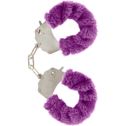 ToyJoy Furry Fun Cuffs -käsiraudat, violetti