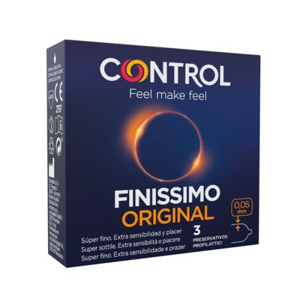 Control Finissimo Original kondomit, 3 kpl