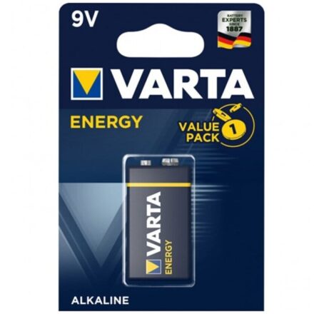 Varta Energy 9V (6LP3146) -alkaliparisto, 9 V, 1 kpl
