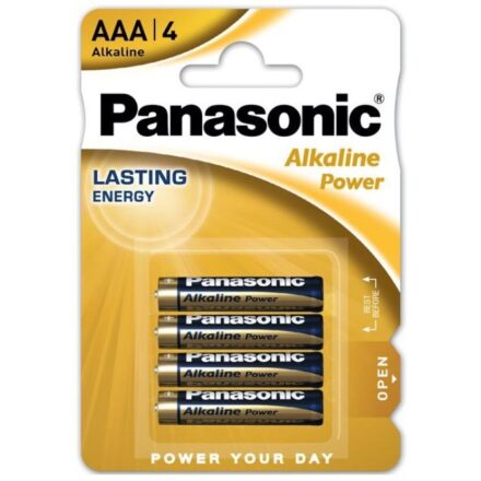 Panasonic Alkaline Power AAA LR03 -alkaliparistot, 4 kpl