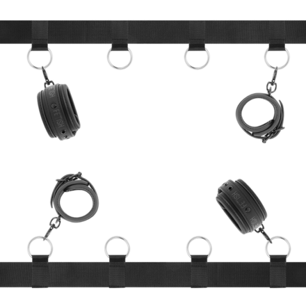 Fetish Submissive Luxury Bed Ties -sidontasetti