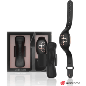ANNES DESIRE - PANTY PLEASURE TECNOLOG A WATCHME BLACK/GOLD