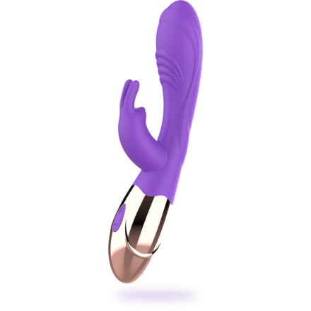Womanvibe Viora -rabbit-vibraattori, liila ja kulta